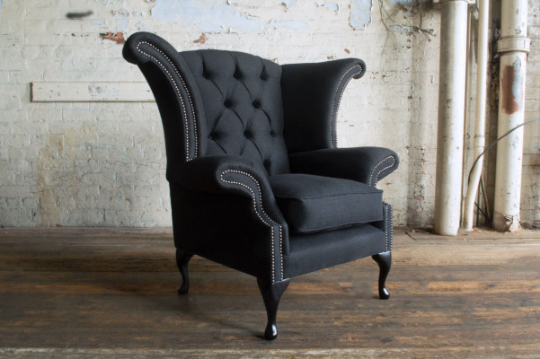 Sëtz Couch Dëpper Designer Textil 1 Sëtz Couches Dëpper Chesterfield Sëtz