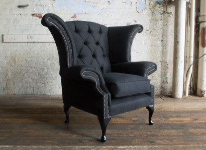 Sëtz Couch Dëpper Designer Textil 1 Sëtz Couches Dëpper Chesterfield Sëtz