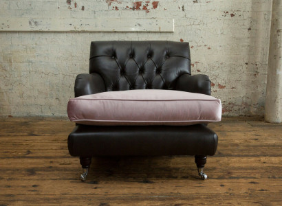Sëtz Fernseh Sëtz Club Lounge Textil Lieder Edelt Design Chesterfield Polster