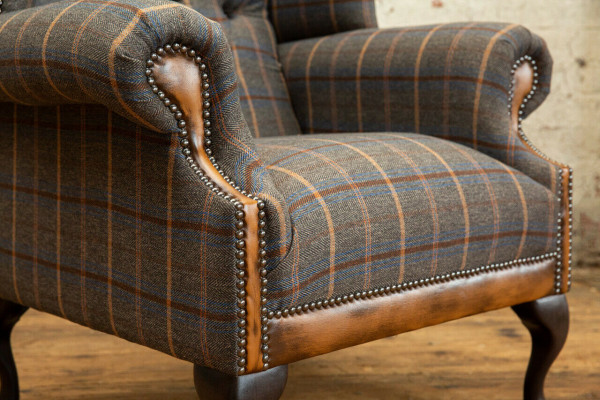 Stull Club Lounge Designer Stull Polster Canapé 1 Sëtz Relax Fernseh Nei