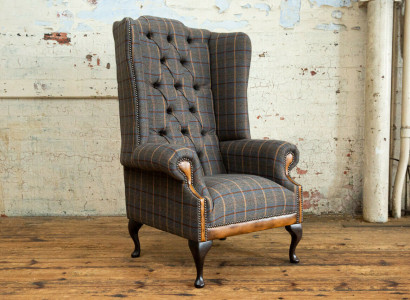 Stull Club Lounge Designer Stull Polster Canapé 1 Sëtz Relax Fernseh Nei