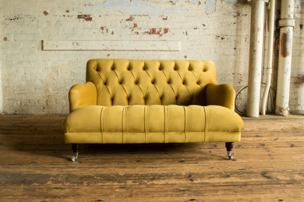 Miwwelen klassesch Wunnzëmmer Canapé Chesterfield Couch Sëtz Polster Couchen Canapéen