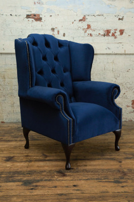 Chesterfield Samt Fautteuil Canapé Polster Canapéën Design Luxus Couch Relax Télé Nei