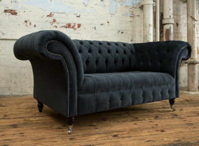 klassesch Chesterfield Sofa Couch Miwwelen Sofas Sëtzen Polster Couchen Wunnzëmmer