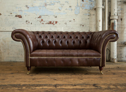 Klassesch Chesterfield Miwwelen Wunnzëmmersofa Canapé Sëtzpolster Couchen Sofas