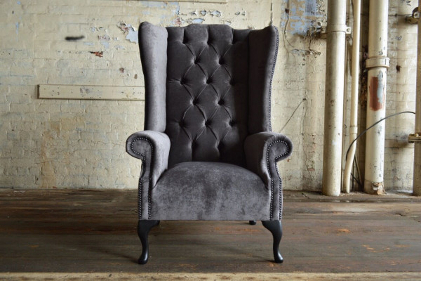 Fauteuil Eenger Sofa Canapé Relax Polster Chesterfield Samt Lieder Stoff