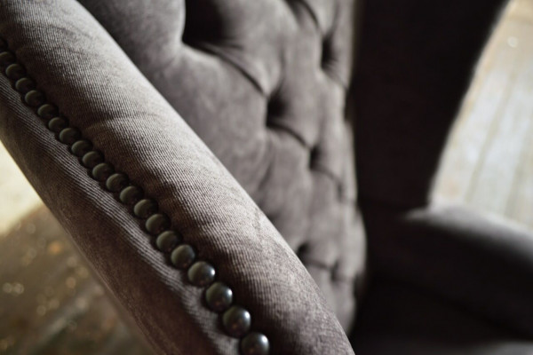 Fauteuil Eenger Sofa Canapé Relax Polster Chesterfield Samt Lieder Stoff