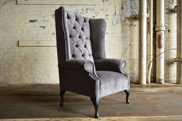 Fauteuil Eenger Sofa Canapé Relax Polster Chesterfield Samt Lieder Stoff
