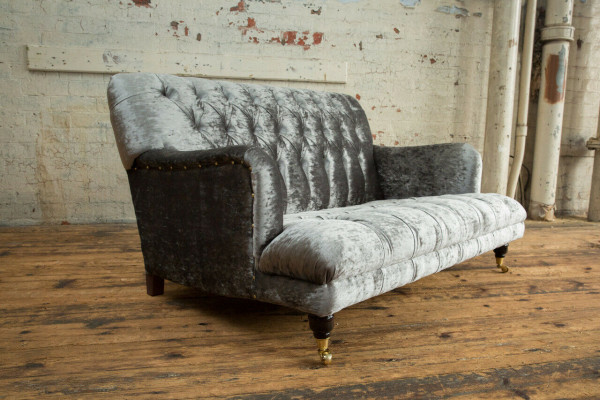 Chesterfield Canapé haltbar an héichwäerteg Canapé Dräisëtzer Sëtzkëssen