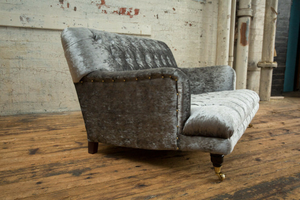 Chesterfield Canapé haltbar an héichwäerteg Canapé Dräisëtzer Sëtzkëssen