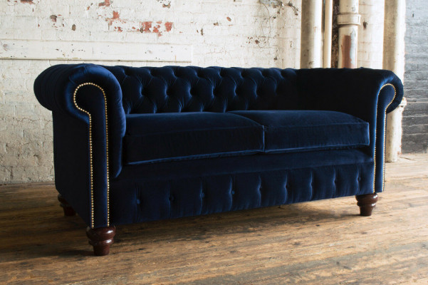 Chesterfield Sofa Canapé klassesch Miwwelen Wunnzëmmer Sofas Sëtz Polster Canapéën