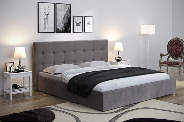Beige 160x200 Bett Schlofkummer Better Textil Lieder Hotel Luxus Polster Grouss Nei