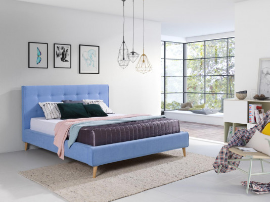 Hotel Chesterfield Luxus Bett Blo Schlofkummer Englesch Better 180 x 200cm Nei