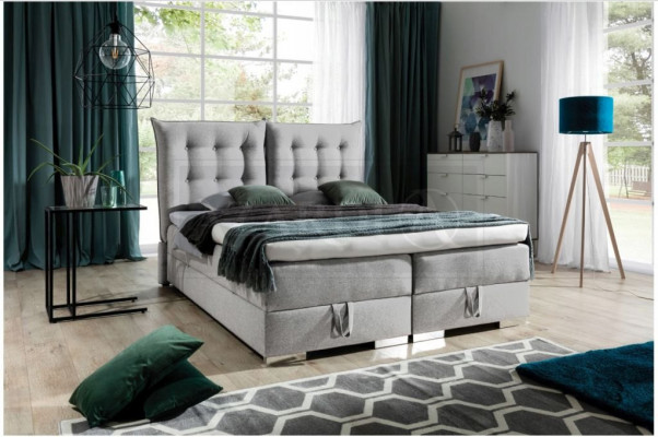 Boxspringbett Klassesch Design Polster Englesch Better Duebelbett Beige Bett