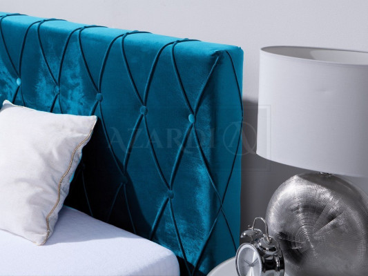 Bett Këssen Design Luxus Duebel Hotel Better Ehe 160 x 200cm Schlofzëmmer Samt