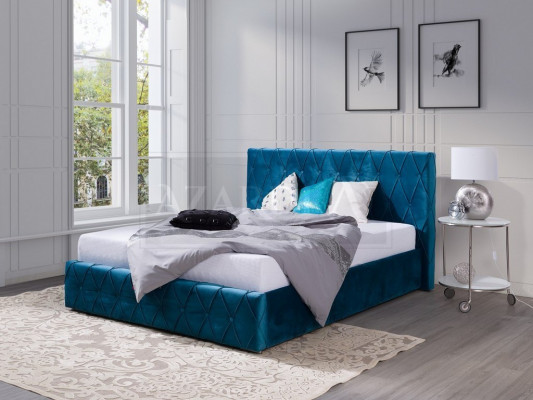 Bett Këssen Design Luxus Duebel Hotel Better Ehe 160 x 200cm Schlofzëmmer Samt