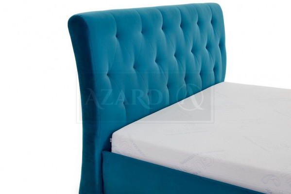 Bett Këssen Design Luxus Duebel Hotel Better 180x200cm Schlof Zëmmer Samett Nei