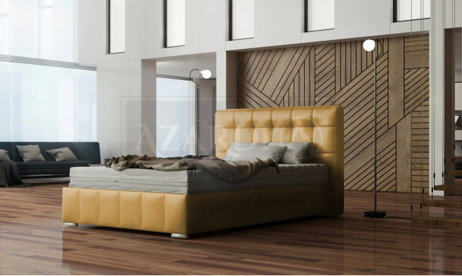 Klassescht Bett Modern Stil Duebel Holz Hotel Better Schlofkummer 160x200cm Nei