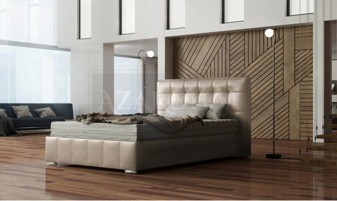 Klassescht Bett Modern Stil Duebel Holz Hotel Better Schlofkummer 160x200cm Nei