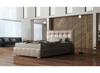 Klassescht Bett Modern Stil Duebel Holz Hotel Better Schlofkummer 160x200cm Nei
