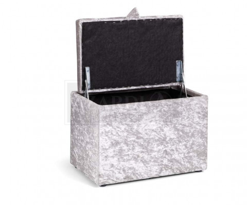 Pouf Foussocker Ottoman Sëtz Hocker Polsterhocker Sëtzocker Edel Truh Këscht nei