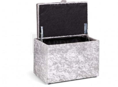 Pouf Foussocker Ottoman Sëtz Hocker Polsterhocker Sëtzocker Edel Truh Këscht nei