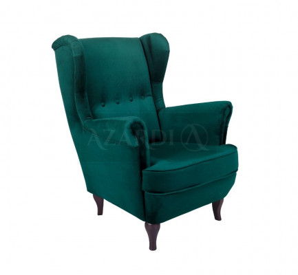Ohrensessel Stil Sessel Fernsehsessel Design Polstersofa Couch Chesterfield Textil Miwwelen
