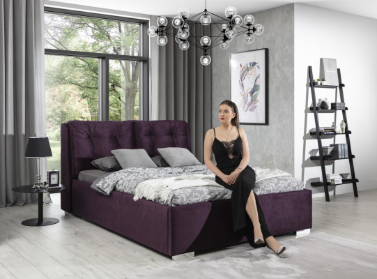 Bett Këssen Design Luxus Duebel Hotel Better 180x200cm Schlofzëmmer Textil Nei