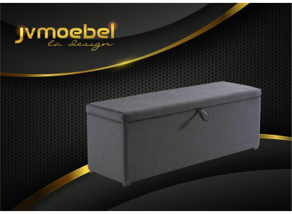 Hocker Pouf Féisshocker Hocker Polsterhocker Sëtzocker Bäisetellstoff Gepolstert