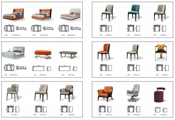 Hocker Blo Textil Schlofkummer Nei Kreativ Modern Design Miwwel Luxus Stoff Nei