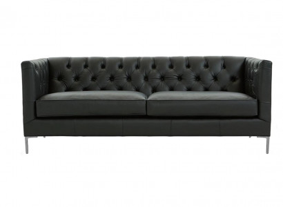 Ariichtung Wunnzëmmer Sofa Design Couchen Schwaarz Italienesche Stil Miwwelen Stoff