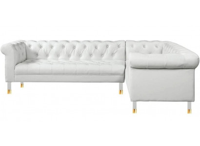 Wunnlandschaft Eckcanapé Canapé Canapé Eckgarnitur Canapéë Canapéen Chesterfield Miwwelen