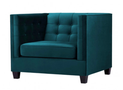 Chesterfield Fauteuil Textilstoff Miergréng Kreativ Miwwelen Neien Wunnzëmmer