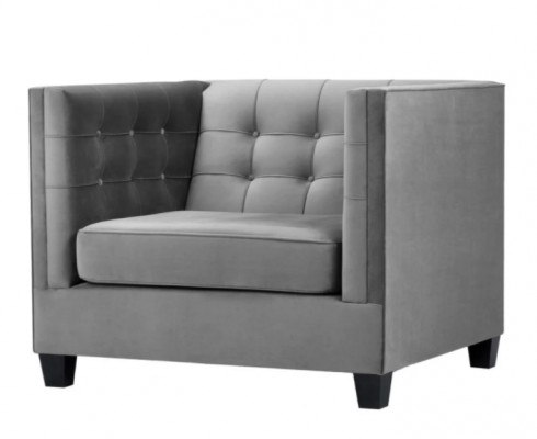 Sëtz Chesterfield Textil Stëfter Gro Neien Wunnzëmmer Modern Kreativ