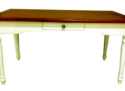 Stil Iessdësch Holz Dësch Eechte Holz Klassesch Designer Dëscher Amerikanesch Miwwelen