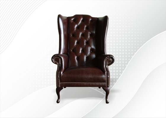 Chesterfield Ouschtsessel Polstersofaen Antik Stil Sessel Stull Klassesch Miwwelen