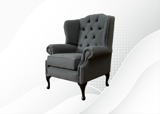 Klassesch Chesterfield Fauteuil Canapé Sofa Polster Sëtz Lounge Relax Club Nei