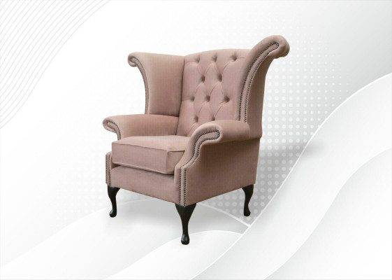 Luxus Design Miwwelen Iesszëmmer Still Wunnzëmmer Lounge Club Relax Canapé Rosa Nei