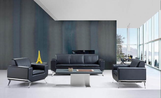 Sofa 1 Sëtz Büro Ariichtung Neit Design Lehn Stull Polstersëtz Club Lounge