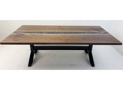Designer Dësch Handmade Waasserfall Couchtisch Säitentisch Couchtisch Präis 1qm