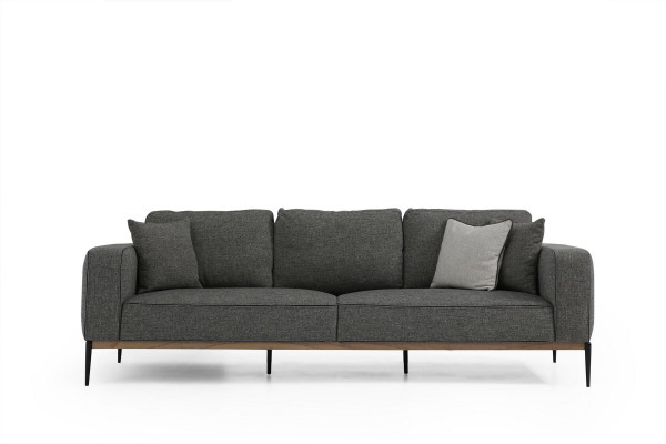 Zwéesëtzeger Canapé 2 Sëtzer Stoff Canapeë Modern Design Wunnzëmmer Gro