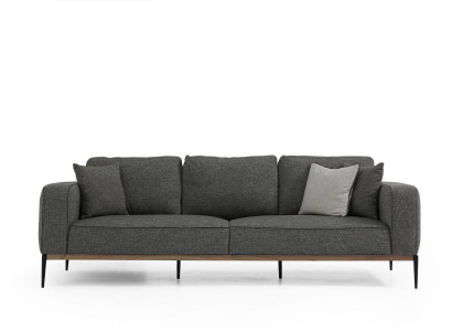 Zwéesëtzeger Canapé 2 Sëtzer Stoff Canapeë Modern Design Wunnzëmmer Gro