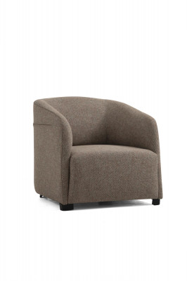 Sesselen Ouerensessel Stoff Beige Wunnzëmmer Polyester 1 Sëtz Modern