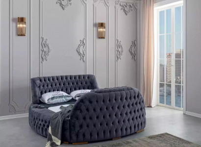 Ronn Bett Chesterfield Better mat TV Fernseehublift Luxus Duebelbett 180x200