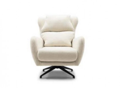 Stoffsessel Sesselen Oueressel Beige Polster Stuff Einsitzer Sëtz