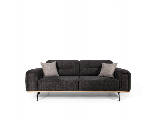 Stoffsofadesign Dräisëtzer Gro Sofa 3-Sëtzer Polstersofa Couche