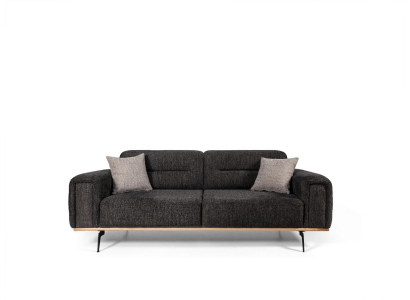 Stoffsofadesign Dräisëtzer Gro Sofa 3-Sëtzer Polstersofa Couche