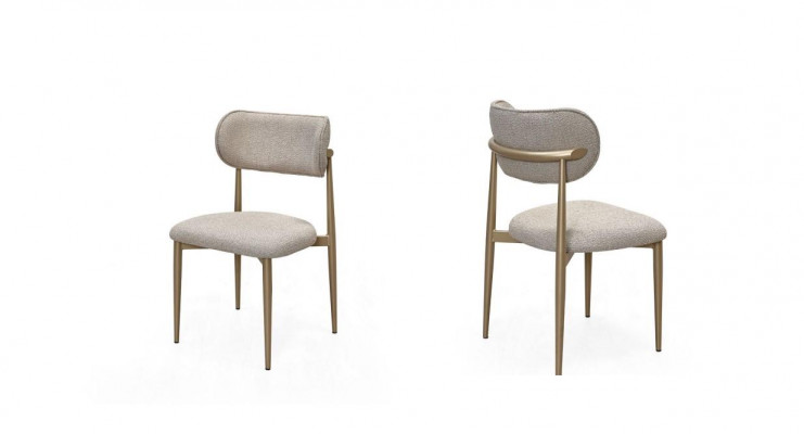 Iesszëmmer Iesseck Iessgrupp Iessdësch Still Holz Beige 7tlg Dësch