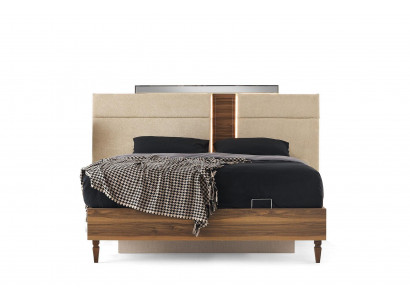 Schlofkummer Broutt Duebelbett Designer Betterahmen Luxus Holzkader