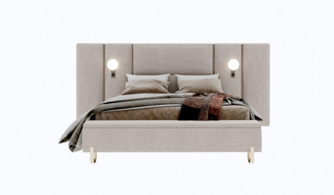 Schlofkummer Set Luxus Komplett Bett 2x Nuetsdësch Schminktisch 4tlg Nei
